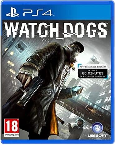 playstation oyunlari: Ps4 üçün watch dogs oyun diski. Tam yeni, original bağlamada. -Sahil — 1