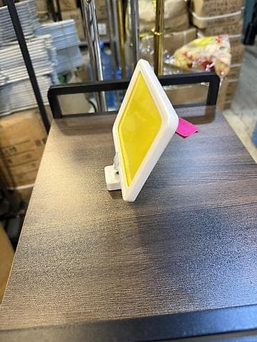 ref: Mağaza və marketlər üçün klipsli reklam/qiymətlik lövhəsi. Düzbucaqlı — 2
