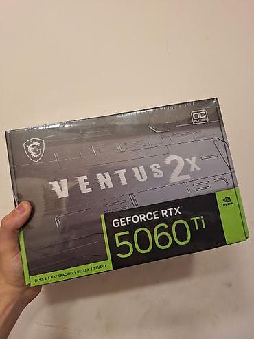 Videokart MSI GeForce RTX 5060 Ti, 8 GB, Yeni