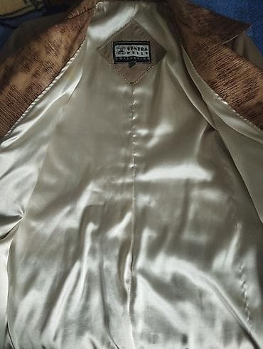 la parretto white: Qadın dəri pencək – Venera Pelle Collection - Rəng: açıq bej - — 4