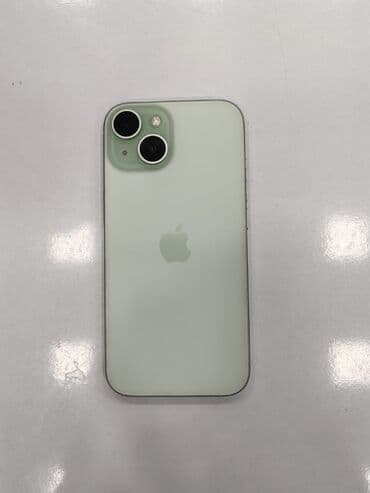 iphone qiymetleri: IPhone 15, 128 GB, Yaşıl, Zəmanət, Face ID — 2