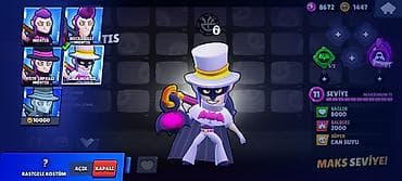 ps 2 pro: Brawl Stars hesabı – yüksək səviyyəli qəhrəmanlar və nadir — 8
