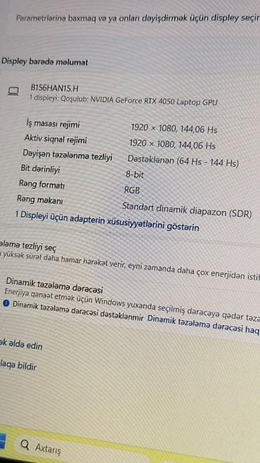 pes 2023 mobile: ASUS TUF Gaming A15 oyun noutbuku - Prosessor: AMD Ryzen 7 7000 — 5