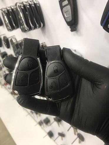 mersedes ateko: Mercedes-benz maşın açarların korpusu zapas açarların yazılması — 1