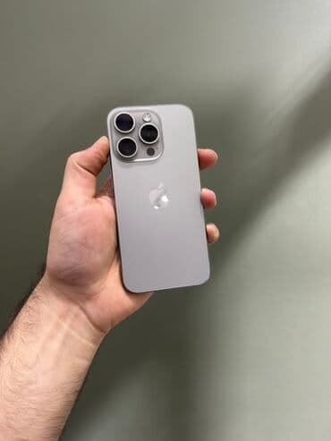 IPhone 15 Pro, 256 GB, White Titanium, Face ID — 1