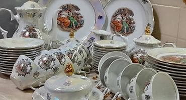 Чайный набор, Фарфор, 12 персон, Германия — 1