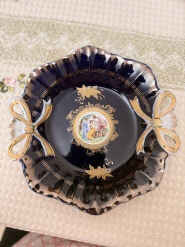 Digər süfrə qabları: Boşqablar, rəng - Göy — 1