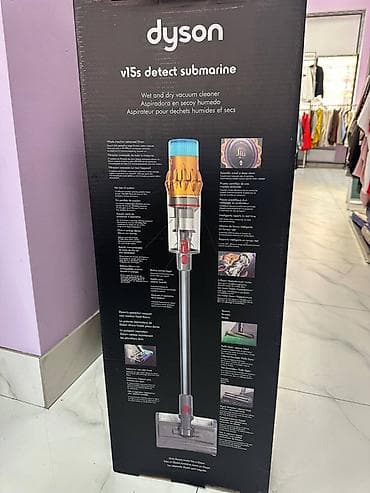 elektrikli süpürge: Dyson V15s Detect Submarine – yaş və quru tozsoran Xüsusiyyətlər: - — 2