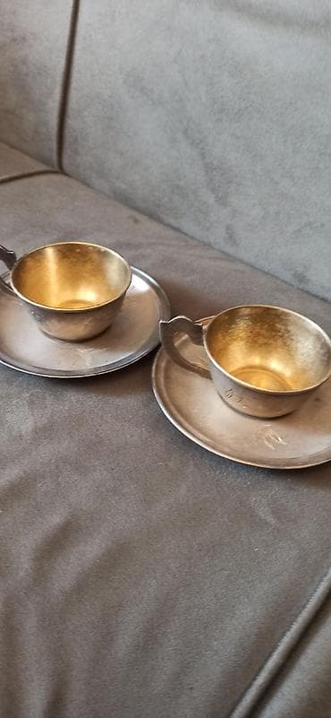 şəkilli fincanlar: Fiqur, Keramika, rəng - Ağ — 10