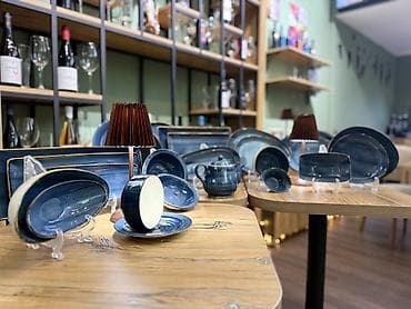 desti: Nahar dəsti, rəng - Mavi, Keramika, Türkiyə — 1