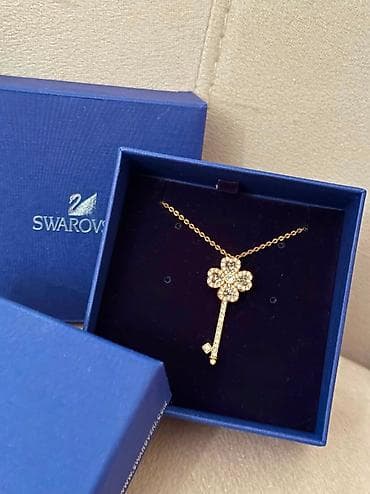 Kulonlar: Orginal baha alinib Swarovski boyunbağı – Açar formalı kulon - — 2