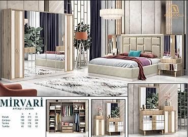 bərbər termosu: İkinəfərlik çarpayı, Termo, Dolab, Tumba, Yeni — 1