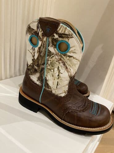 Çəkmə, Ölçü: 36, rəng - Qəhvəyi, Yeni