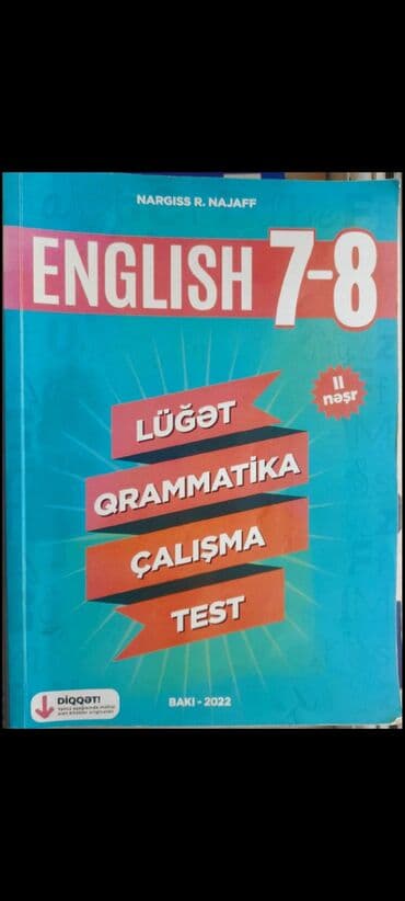 dim biologiya test toplusu 2023 pdf 2 ci hisse: İngilis dili 7-ci sinif, 2022 il — 1