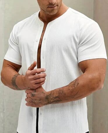 ketan sarocka: Köynək, 3XL, rəng - Ağ — 1