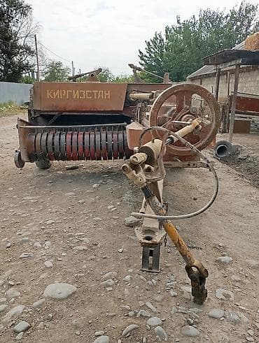 18 lik teker: Kənd təsərrüfatı üçün pres-yığan aparat – “Kırgızstan” markası — 1
