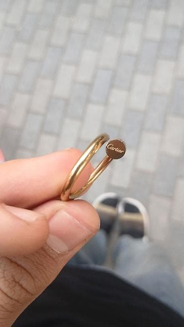 Qızılı rəngdə açıq dizaynlı üzük - Material: metal ərintisi, qızılı lalafo.az -da Qızılı rəngdə açıq dizaynlı üzük - Material: metal ərintisi, qızılı