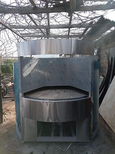 Təndir kürələri: Sənaye tipli dairəvi tandır/sobanın korpusu və avadanlığı - İstifadə — 1