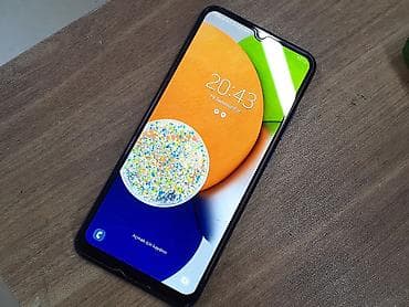 samsun a80: Samsung Galaxy A03s, 32 GB, rəng - Göy, İki sim kartlı, Face ID, Düyməli — 3