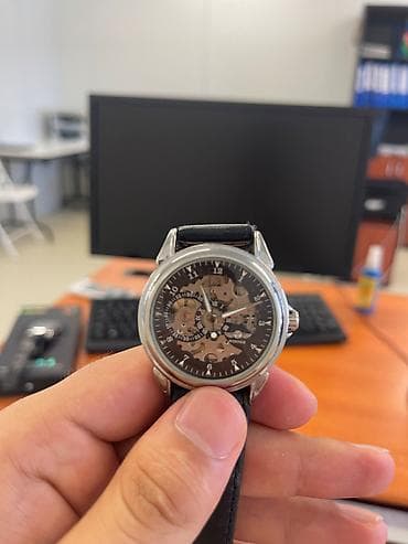 Qol saatları və aksesuarlar: İşlənmiş, Klassik Saat dəsti, rəng - Qızılı — 6