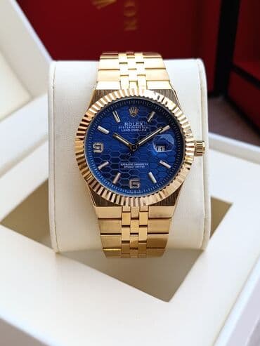 el fecr saat: Yeni, Qol saatı, Rolex, rəng - Qızılı — 13