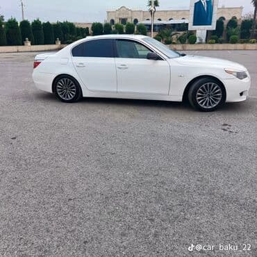 продажа авто азербайджан: BMW 5 Series (E60) sedan – 2005 il, benzin. Əsas xüsusiyyətlər: - — 5
