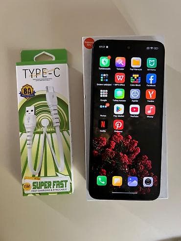 apple ipad mini 6: Redmi 12, 128 GB, rəng - Qara, Sensor, Face ID — 4