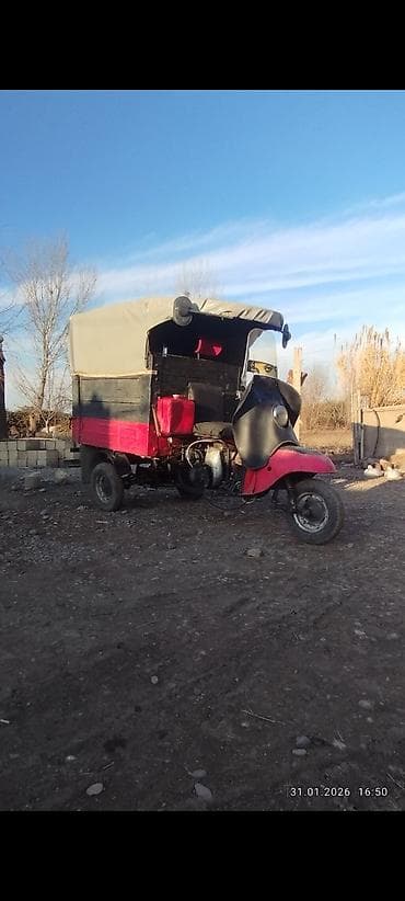 Аксессуары и тюнинг: Yükdaşıma üçün üçtəkərli motosiklet (kargo skuter) - Ön tərəfdə — 5