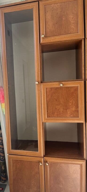 Şüşəli dolab vitrini