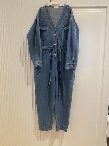 Комбинезон, Moschino, S, цвет - Голубой