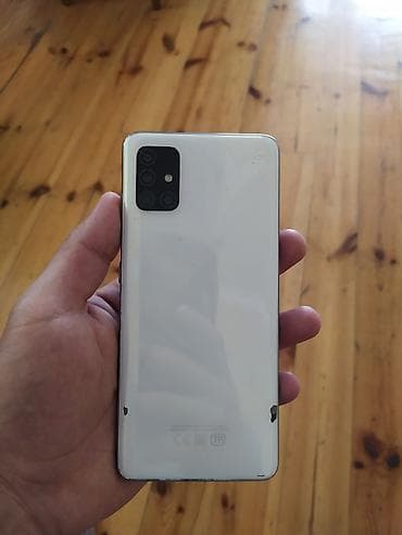 huawei matepad pro: Samsung Galaxy A51, 64 GB, rəng - Qara, Barmaq izi — 2