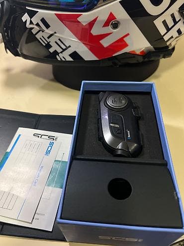 SCS S11 Bluetooth motosiklet interkomu + 2K kamera – Az istifadə — 3