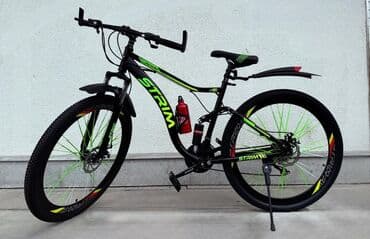 STRIM dağ velosipedi - Geniş, yüngül alüminium tipli çərçivə, idman