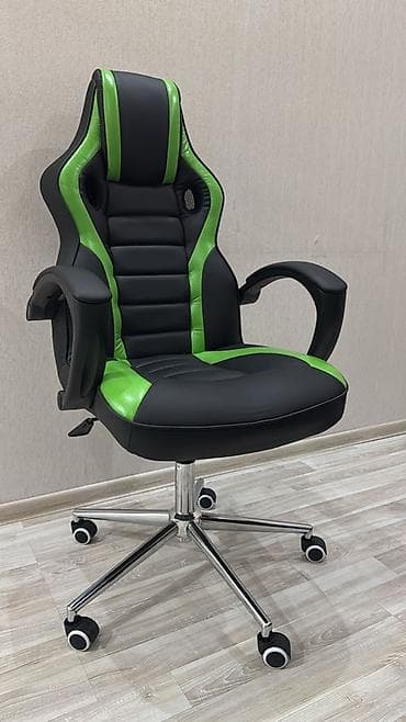 tekerli stullar: Yeni, Təkərli, Qolları tənzimlənmir, Süni dəri — 2