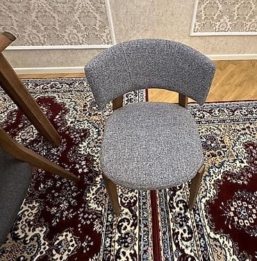 Mətbəx üçün, Açılmayan, Dördbucaq masa, 4 stul — 6
