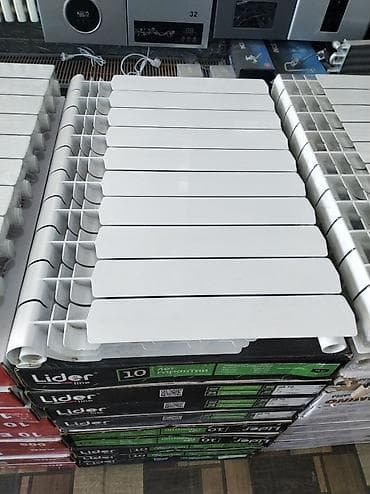 radyator: Seksiyalı Radiator Alüminium, Zəmanətsiz, Kredit yoxdur — 1