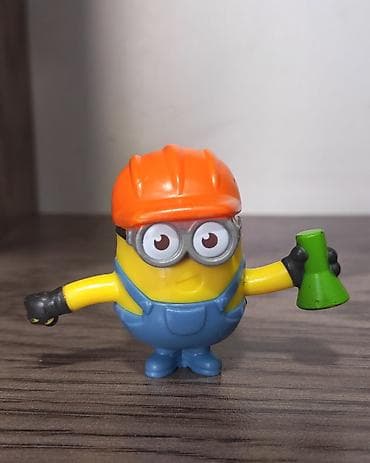 oyuncaq mikrofon: Oyuncaq fiqur – Minion temalı plastik heykəlcik - Material: möhkəm — 1