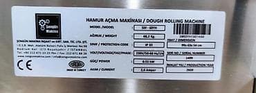 Restoran, kafe avadanlığı: Stolüstü xemir yayan Şengün Makina Sm-60 model Türkiyə istehsalı — 6