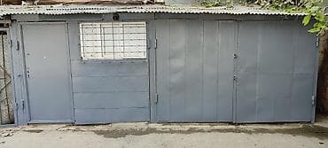 elmlər: Metall qaraj/boksa bənzər anbar sahəsi - Kənardan tam metal — 1
