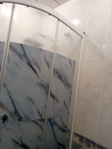 duş kabine: Dördkünc-qövs formalı duş kabinası - Forma: künc yerləşdirmə üçün — 2