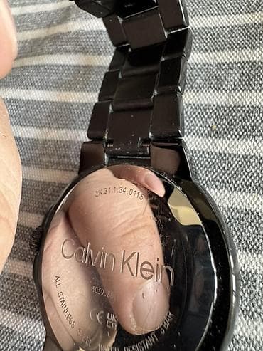 Сумки: Наручные часы, Calvin Klein, цвет - Черный — 5