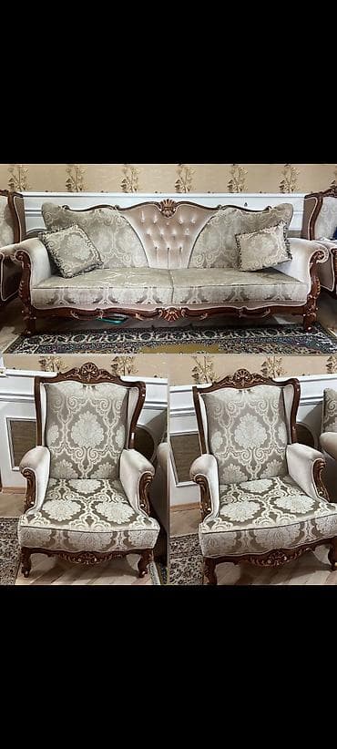 isdemis divanlar: İşlənmiş, Divan, 2 kreslo — 1