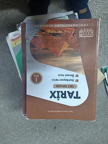 Məhsul: TARIX – Test Toplusu (I və II hissə) - Fənn: Tarix - Dil lalafo.az -da Məhsul: TARIX – Test Toplusu (I və II hissə) - Fənn: Tarix - Dil