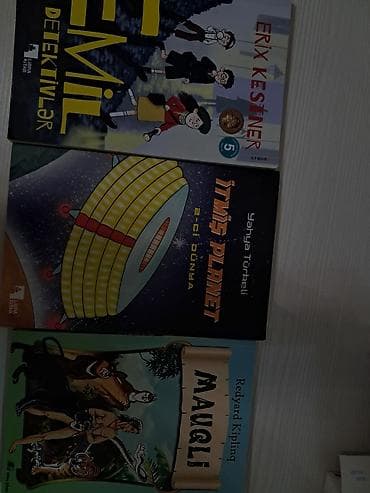 Velosiped ehtiyyat hissələri: Uşaq və yeniyetmələr üçün müxtəlif janrlarda kitab dəsti Dəstə daxil — 2