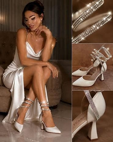 Tuflilər, Derimod, Ölçü: 36, rəng - Ağ, Yeni — 2