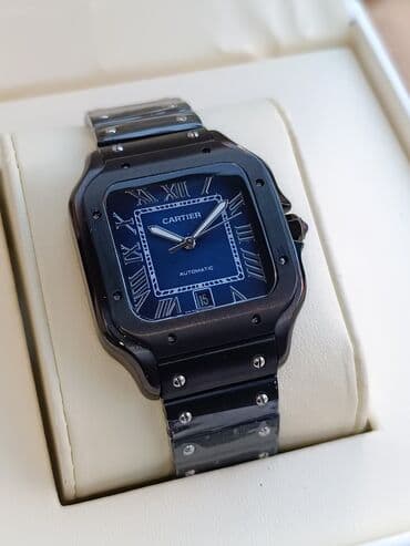 relax saat: Yeni, Qol saatı, Cartier, rəng - Qara — 14