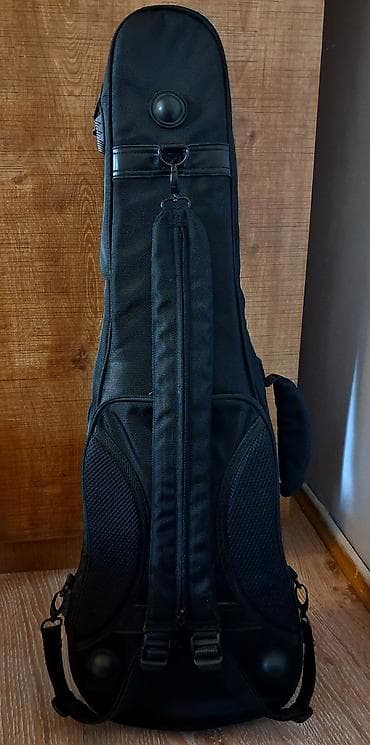 gitara simi: S&L skripka üçün yumşaq futlyar (4/4 ölçü) - Rəng: qara - Korpus — 2