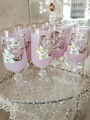 Qədəhlər, 6 ədədli dəst