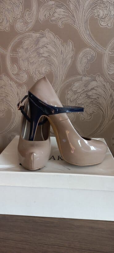 eqa shoes ecemi unvan: Tuflilər, Ölçü: 36, rəng - Bej, İşlənmiş — 4