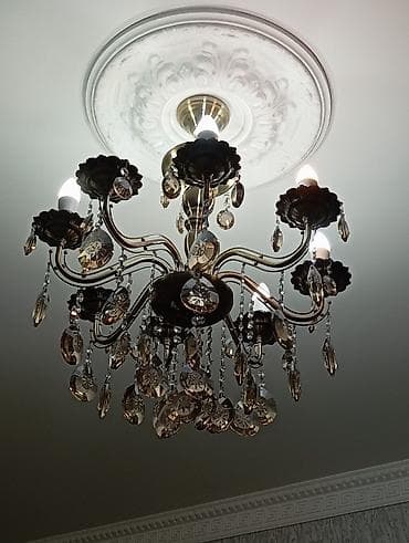 Çılçıraq, 8 lampa, Metal